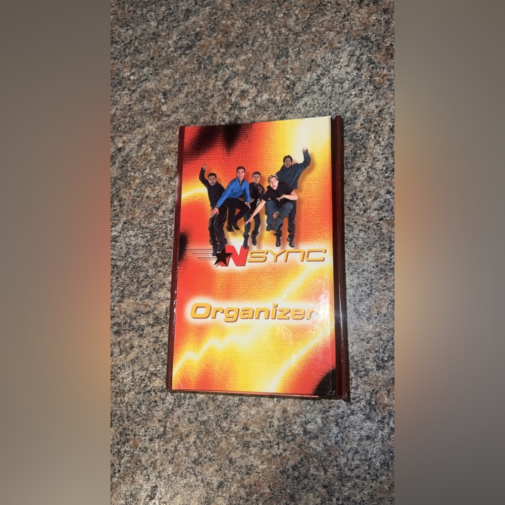 Vintage NSYNC Band Organizer
